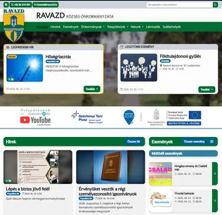 Megújult Ravazd honlapja borítóképe