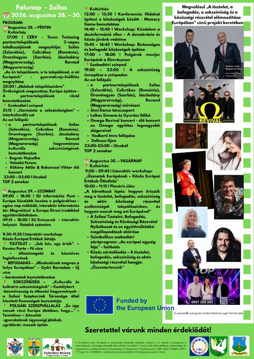 'Falunap – Szilas' cikk borítóképe