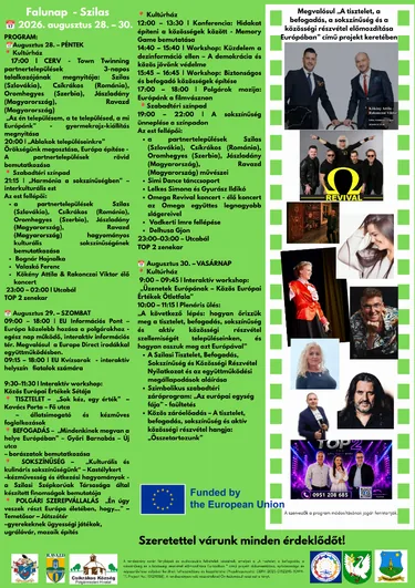 Plakát és szlovák meghívólevél